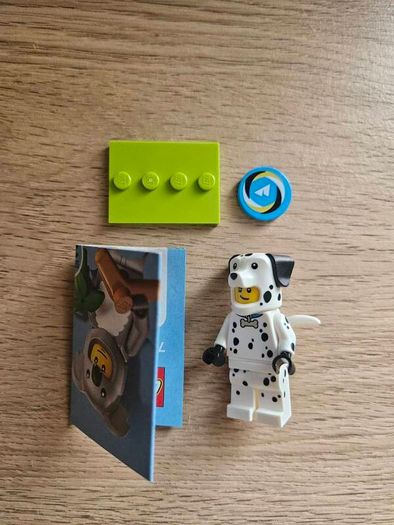 lego dalmatian costume fan, collectible series 28