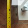Glass TV table Image 3