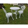 Cast Iron Garden Set x2 Ornate Style N Image 2