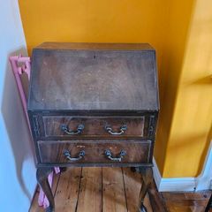 Vintage writing desk/drinks cabinet