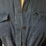 Pieces denim dress Image 2