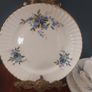 Beautiful Vintage Royal Windsor Fine Bone China 12 Piece Teaset for Four in a Beautiful Blue Floral Pattern, Pattern Number 3129/12 with Optional Extras Image 6