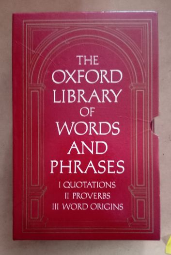 Oxford Library of Words and Phrases Three Volumes
