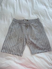 PTEVU Men's Patterned Drawstring Shorts - Size medium