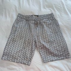 PTEVU Men's Patterned Drawstring Shorts - Size medium