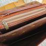 Italian Adpel Leather Clutch Organiser Bag Image 10
