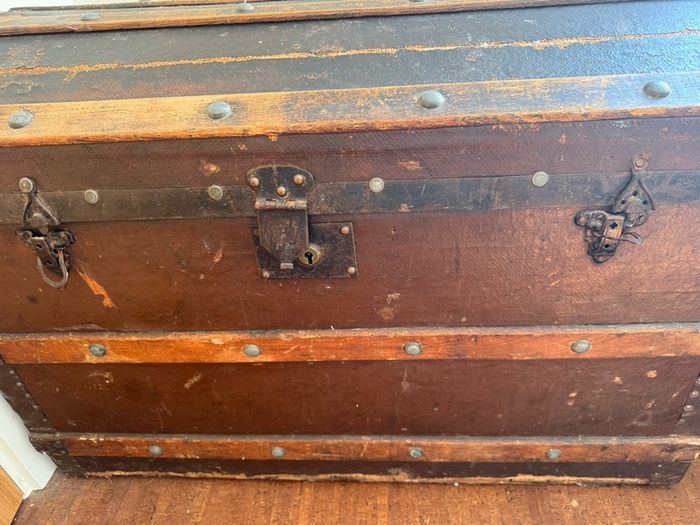 antique trunk