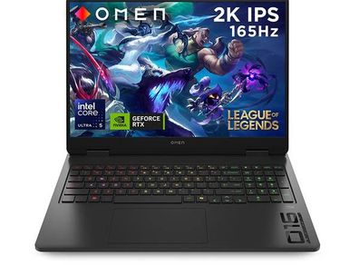 HP OMEN Slim 16-am0xxx 16" Gaming Laptop - Intel Core Ultra 5, NVIDIA GeForce RTX 5050, 32GB RAM, 2TB SSD, Windows 11 Home