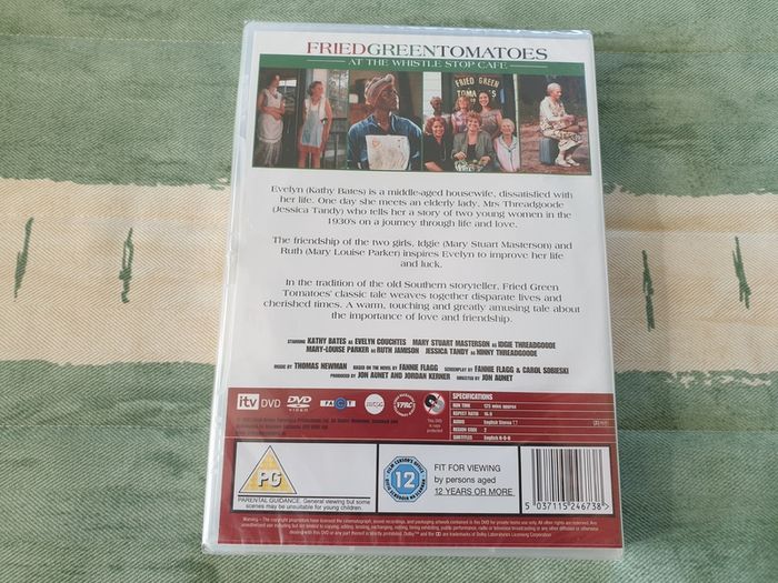 Fried Green Tomatoes 1991 DVD Kathy Bates Jessica Tandy Mary Louise Parker