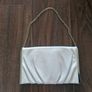 New Look Clutch Bag White Grey Silver Snake Image 4