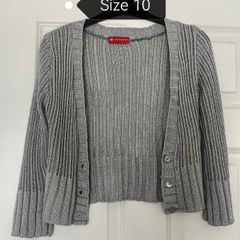 Silver cardigan