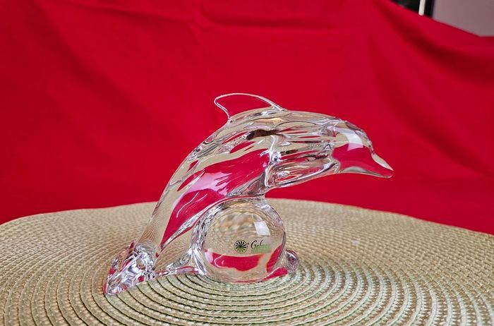 Dolphin  Figurine   Galway Irish Crystal