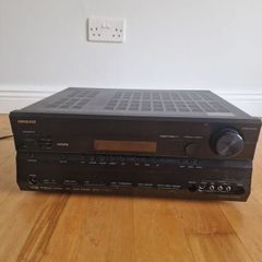 Onkyo TX SR605 AV Receiver Surround Amp. Great condition including remote control.