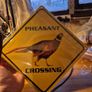 Pheasant Crossing Sign Image 2
