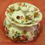 Irish China pot pourri pot Image 2