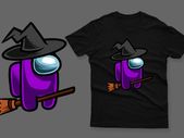 Purple witch among us t-shirt impostor t-shirt
