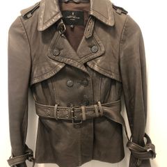 All Saints Ladies Leather Jacket XS
