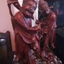 Hand Carved Asian Gentlemen Image 8