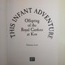 SALE! This Infant Adventure: Offspring of the Royal Gardens at Kew by Christian Lamb (RARE) Image 3