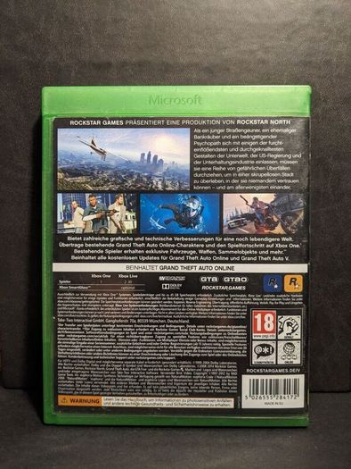 GTA V (with map) - Xbox One
