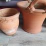 2 terracotta plant pots Image 3
