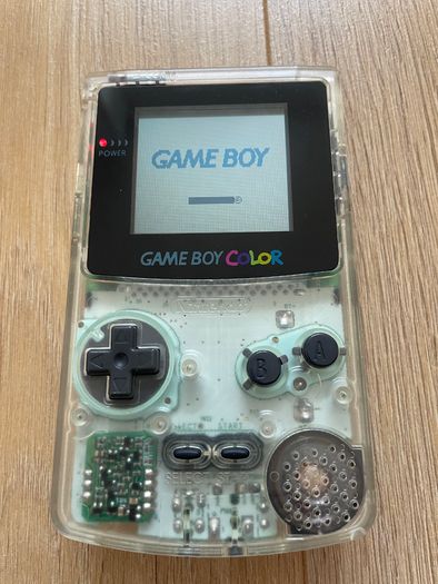 Nintendo Gameboy Color CGB-001 Color Clear Boxed with Manual