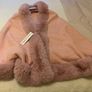 New Fake Fur Knitted Cape Image 6