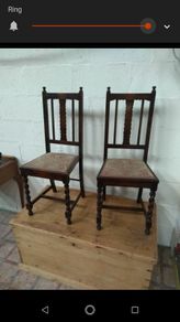 Vintage Barley Leg Chairs