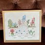 Vintage 20th Century Embroidered Nursery Picture Image 4