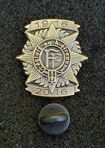 1916 / 2016 , irish army, commerative lapel pin.