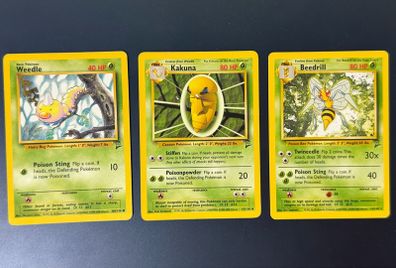 Pokemon - Weedle, Kakuna & Beedrill