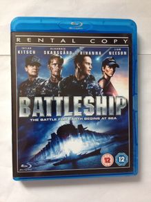 Battleship [2010] Taylor Kitsch, Alexander Skarsgard, Rihanna & Liam Neeson[Blu-ray Movie]