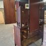 Antique Wooden Dressing Table with Triple Mirror Image 4
