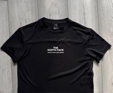 North Face Womens Black Crop Top Gym Shirt Size Medium