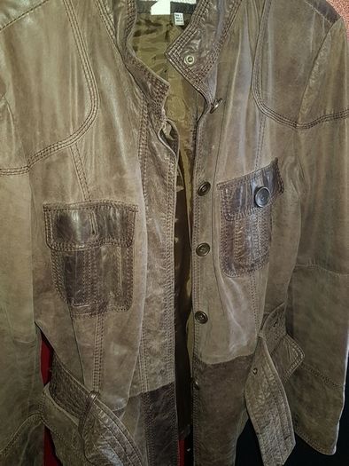 Leather jacket Zara L