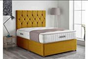 5ft King Size Divan Beds Multiple Headboard Options And Drawers Available. Optional Tufted Mattresses Available