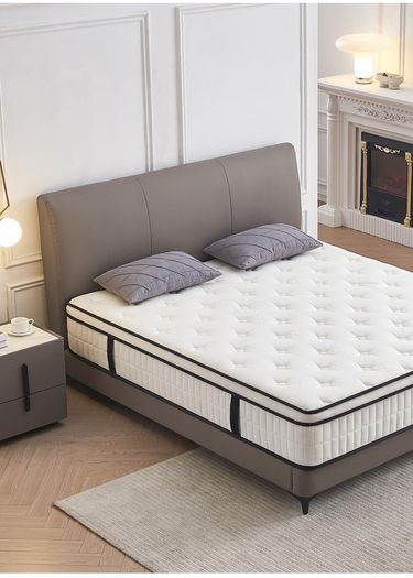 3FT Single Mattress, 10.2 INCH Single Memory Foam Mattress, 9-Zone Pocket Sprung Medium Firm