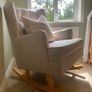 Nested Soothe Easy Rocking Chair - Warm Stone (Ideal for nursery) Image 2