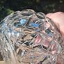 Magnificent Pair of Vintage Cut Glass Perfume Decanters Image 9