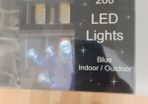 200 Christmas lights from Dunnes New in box 7 euro