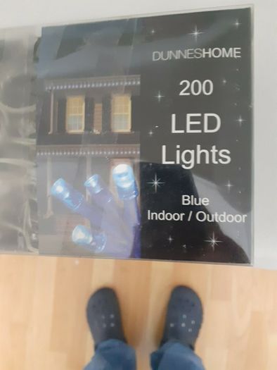 200 Christmas lights from Dunnes New in box 7 euro