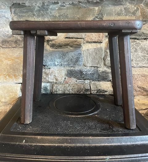 Antique 19th Century Irish Vernacular Milking (Hedge) Stool