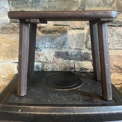 Antique 19th Century Irish Vernacular Milking (Hedge) Stool
