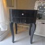 Black Glass Bedside Locker + Matching Upcycling Project FREE Image 2