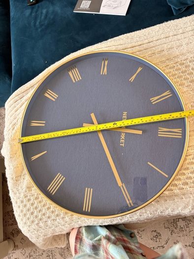 50cm navy clock