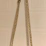 Price drop Primark Quilted Beige Handbag with Gold Chain Image 3