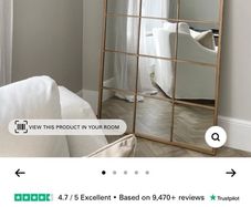 Mirror 180 x 90