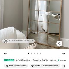 Mirror 180 x 90