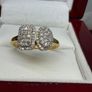 Diamond Cluster Ring Image 3