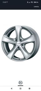 VW, Audi 16 inch 5x112 AGA Targa alloys and tyres